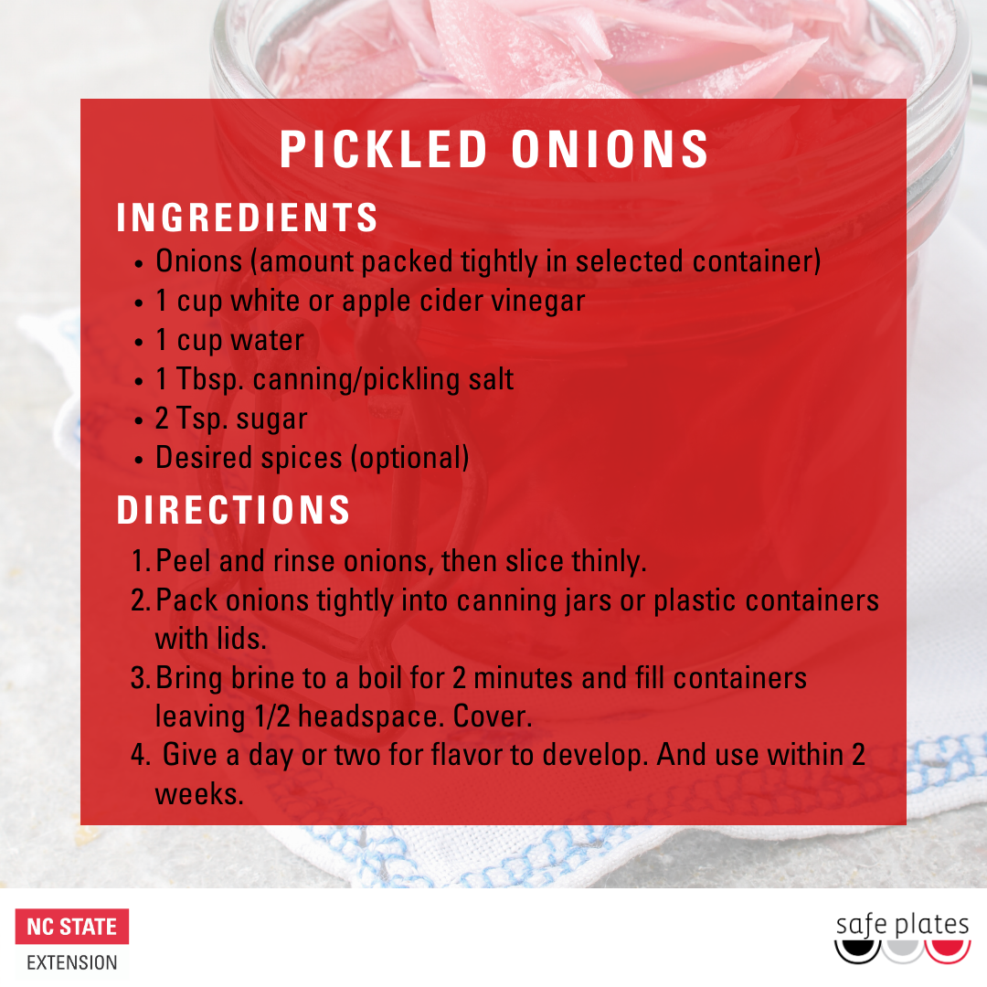 Pickled onions recipe
